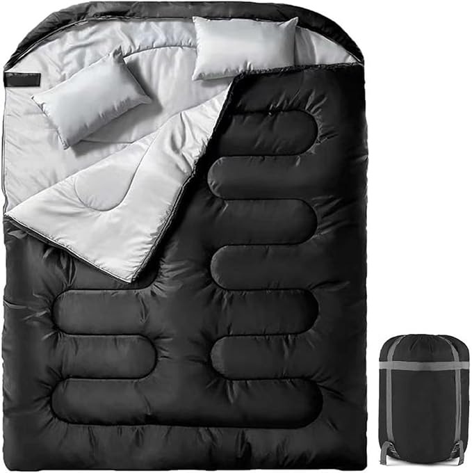 180CM bag length, cap is 30CM long Outdoor Camping Sleeping Bag-GCC Home Center