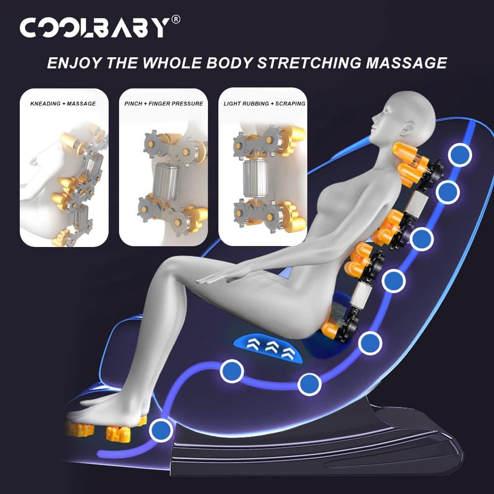Coolbaby Music massage chair family fully automatic whole body electric multi - function supreme cabin sofa AE