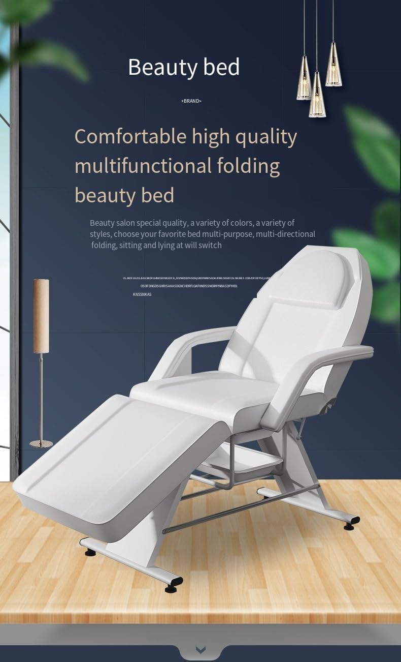 COOLBABY Folding Beauty Salon Massage Examination Bed - Tattoo Chair, Micro Beauty Body and Ciliary Bed
