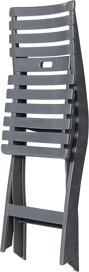 Folding Chair, Cool Grey Perfect For Households, Restaurants, Cafeterias And Events-GCC Home Center