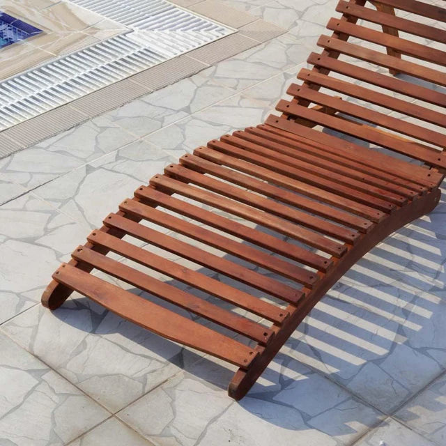 Elegant Folding Curved Sun Lounger-GCC Home Center