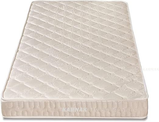 Folding Bed with Medicated Mattress Single Mattress Size 90x190 CM, Steel Frame Size 90x190cm-GCC Home Center