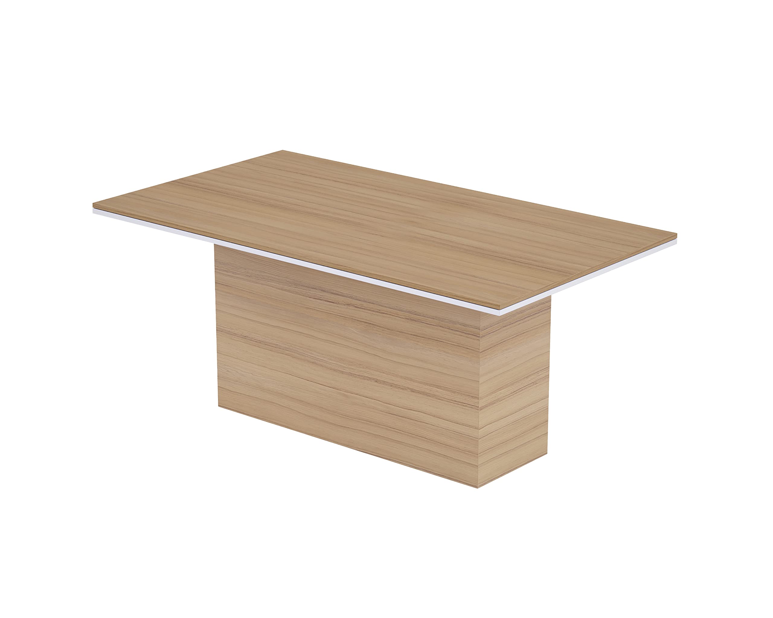 Mahmayi Modern Conference Table, Office Meeting Table, Conference Meeting Room Table - Light Concrete, 480CM