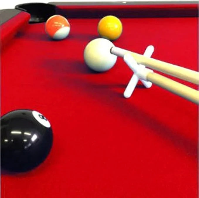 Billiard Table 9ft, Wooden Design - Red-GCC Home Center