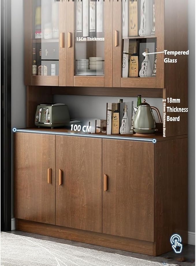 Sleek Space Minimalist Living Room Wall Cabinet Wardrobe