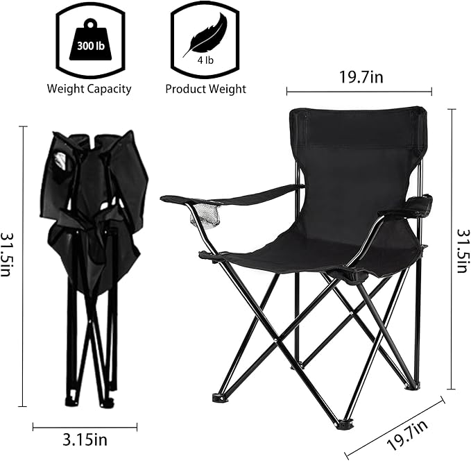 Portable Camping Chairs Enjoy The Outdoors with a Versatile Folding Chair, Sports Chair-GCC Home Center