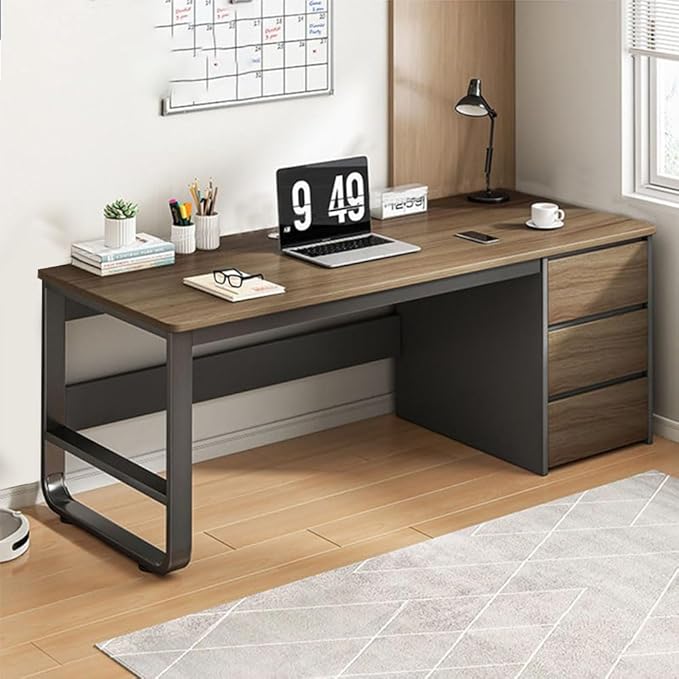 Multifunctional Computer Table And Office Desk With 3 Drawers