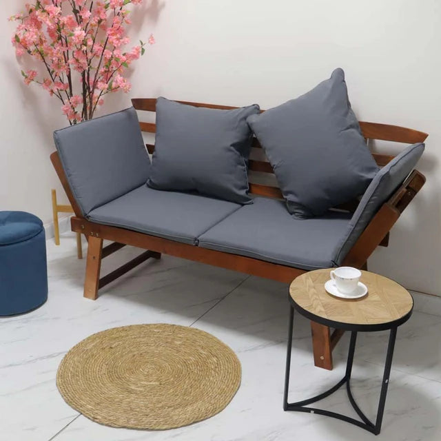 Solid Acacia Wood Sofa Outdoor-GCC Home Center