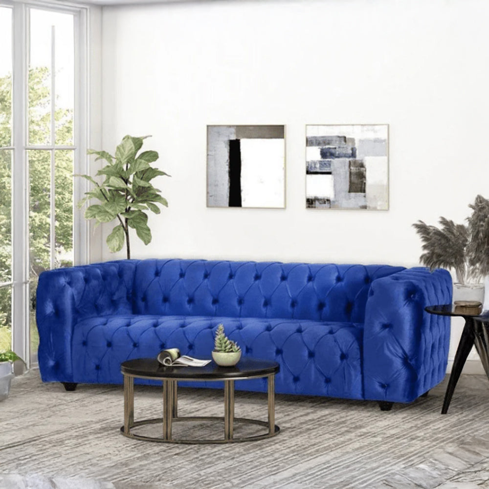 Luxury Velvet Sofa, Suede Fabric Sofa-GCC Home Center