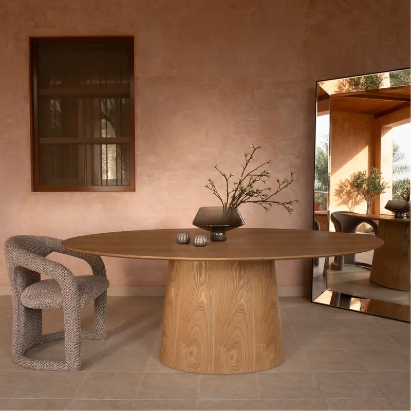 Modern Natural Design Dining Table Natural – 200x110 cm