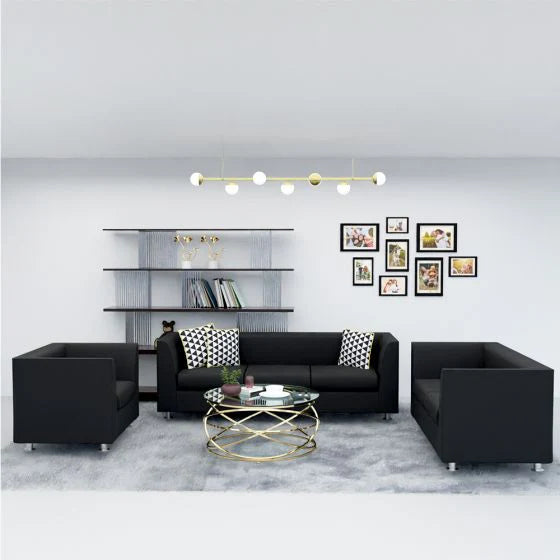 Seater PU Sofa, Elegant Sofa with Matt Finish Idea For Office And Home-GCC Home Center