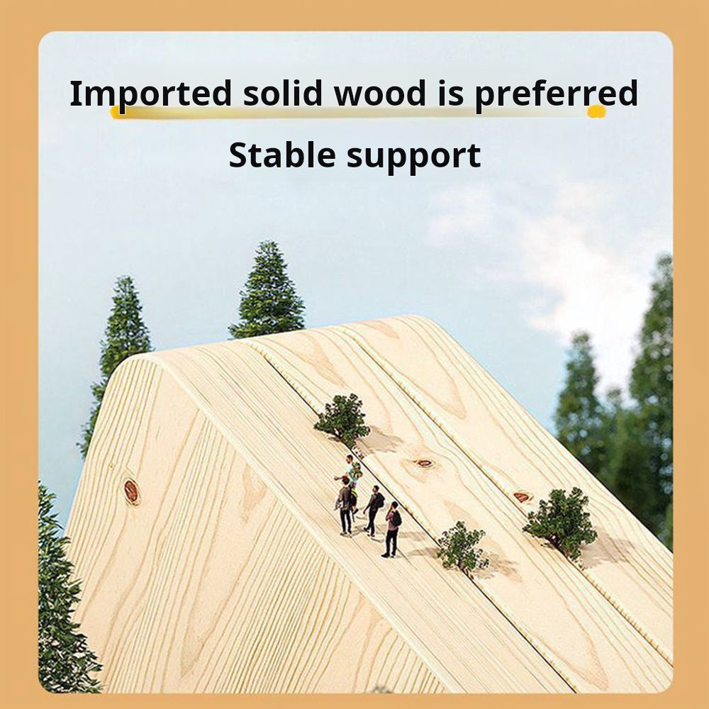 COOLBABY ZLJ1119 Nordic solid wood children's bed tent bed with guardrail-GCC Home Center