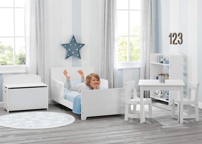 Wooden Child Bed 140*70 - White-GCC Home Center
