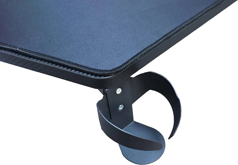 Gaming Desk Table With light, Computer Desk, Cup Holder and Headphone Hook Gamer Workstation Game Table-GCC Home Center