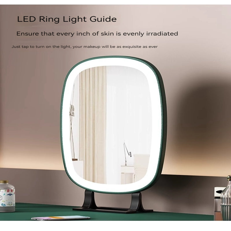 COOLBABY Dressing table small simple modern light luxury makeup table with mirror Italian network red bedroom furniture ins dressing table-GCC Home Center