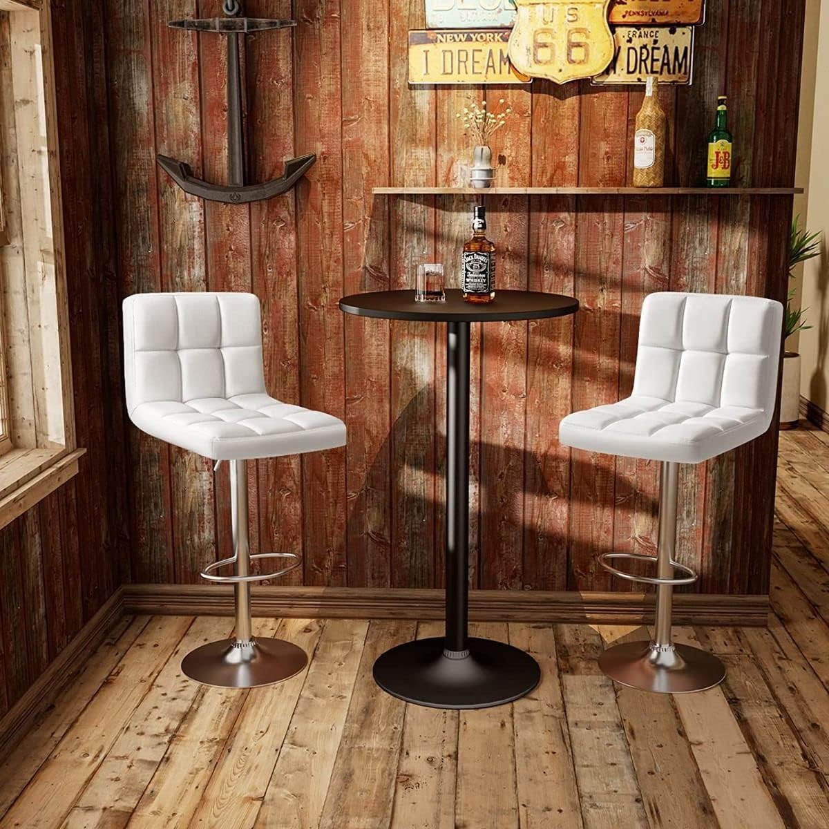 Modern Bar Stool Counter Height Barstools Height Pu Leather Bar Stool chairs-GCC Home Center