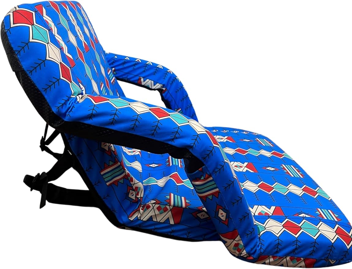 Floor Chair with Armrest (5-Position) For Camping And Outdoor