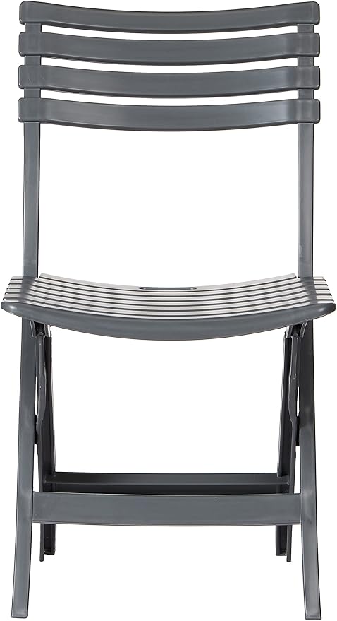 Folding Chair, Cool Grey Perfect For Households, Restaurants, Cafeterias And Events-GCC Home Center