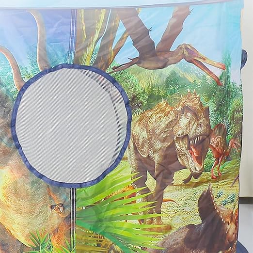 Kid Play Tent Crawl Tunnel Ball Pit Dinosaur Indoor Outdoor-GCC Home Center