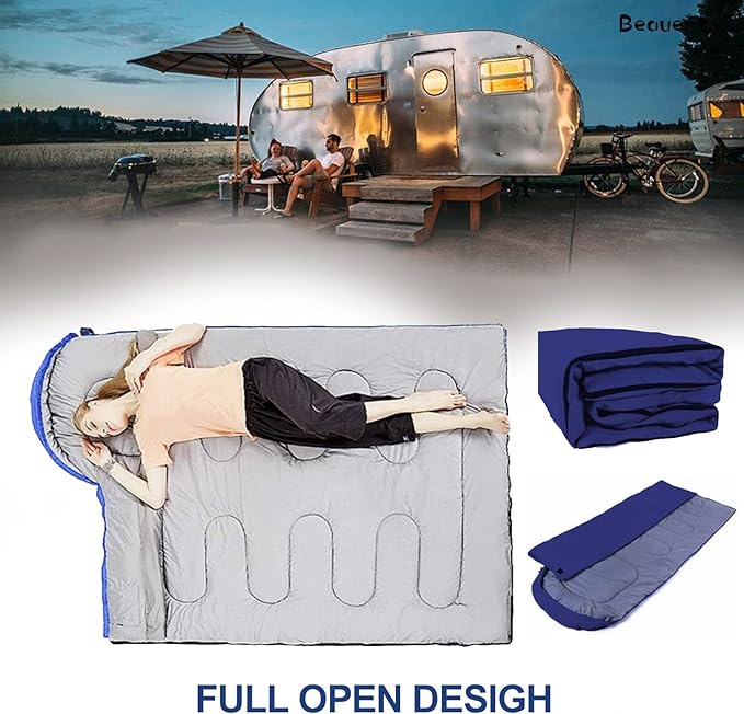 180CM bag length, cap is 30CM long Outdoor Camping Summer Camping Sleeping Bag-GCC Home Center