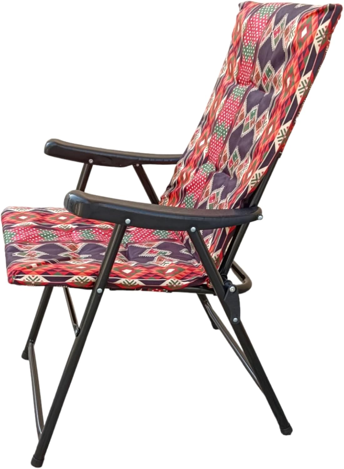 Foldable Camping Chair with Cushion Heavy Quality, Cushion Camping chair-GCC Home Center
