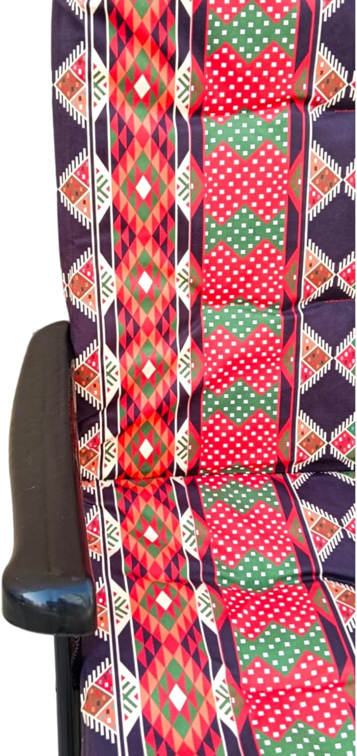 Foldable Camping Chair with Cushion Heavy Quality, Cushion Camping chair-GCC Home Center