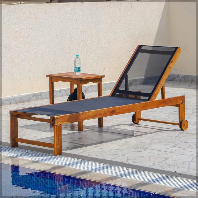 Adjustable Sun Lounger For Beach, Pool And Garden-GCC Home Center