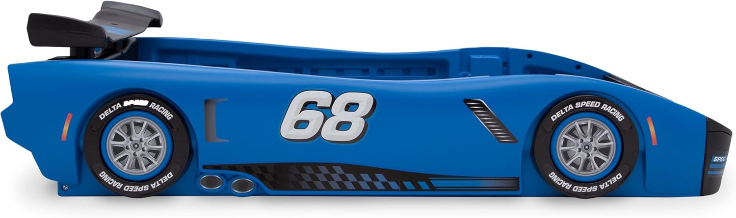 Children Turbo Race Car Twin Kid car Bed