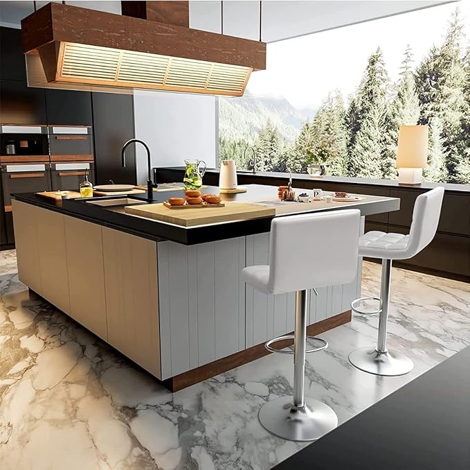 Modern Bar Stool Counter Height Barstools Height Pu Leather Bar Stool chairs-GCC Home Center