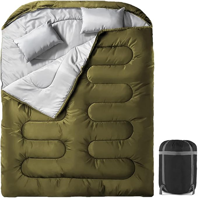 180CM bag length, cap is 30CM long Outdoor Camping Sleeping Bag-GCC Home Center