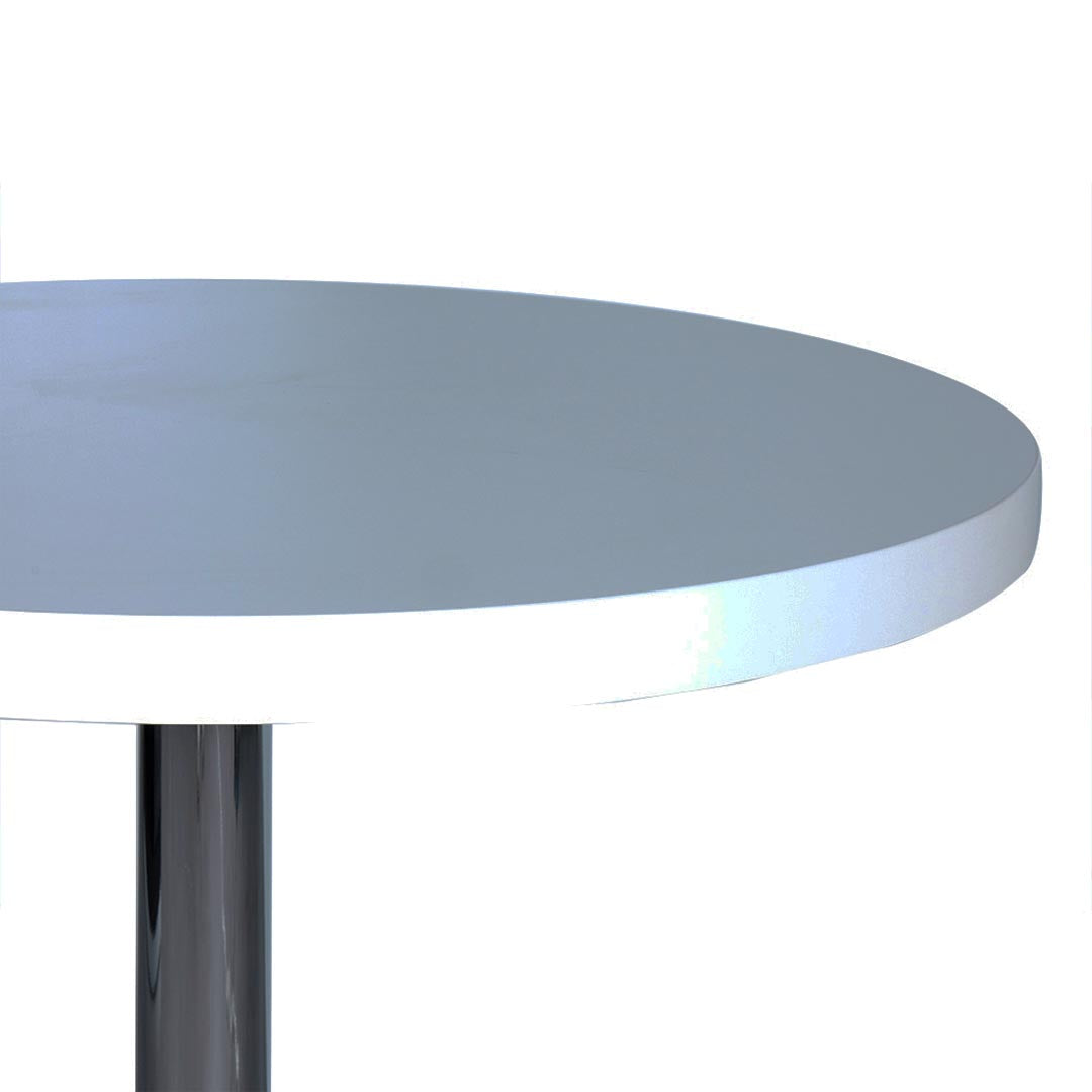 Modern Round Meeting Table, Coffee Table - Matt White-GCC Home Center