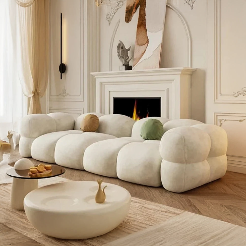 Modern Luxury Suede Sofa Set-GCC Home Center