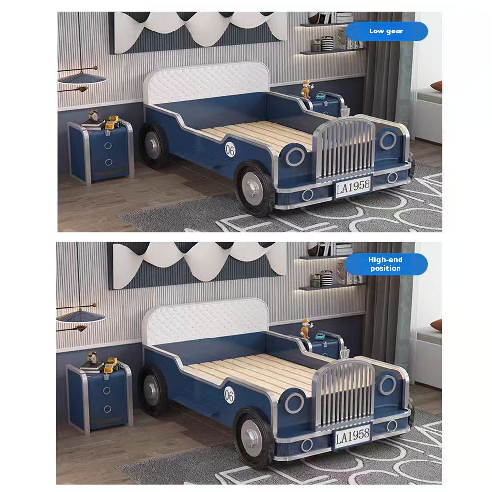 COOLBABY ZLJ1128 Children's Bed Boys Bed Car Style Single Bed-GCC Home Center