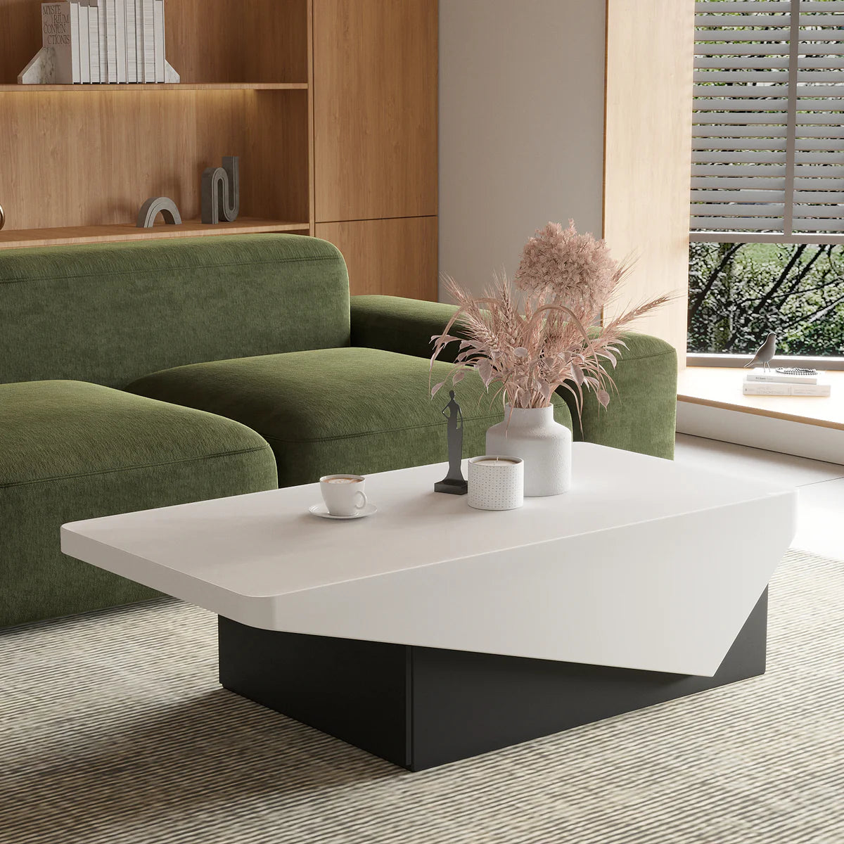 Elegant Modern Coffee Table – with Smart Storage
