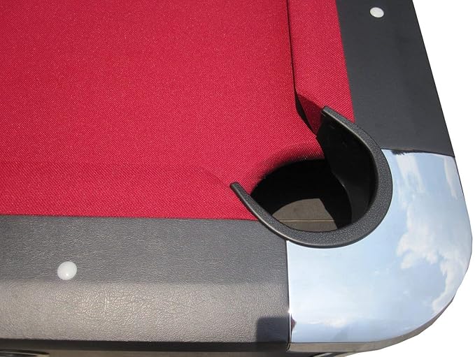 Billiard Table 9ft, Wooden Design - Red-GCC Home Center