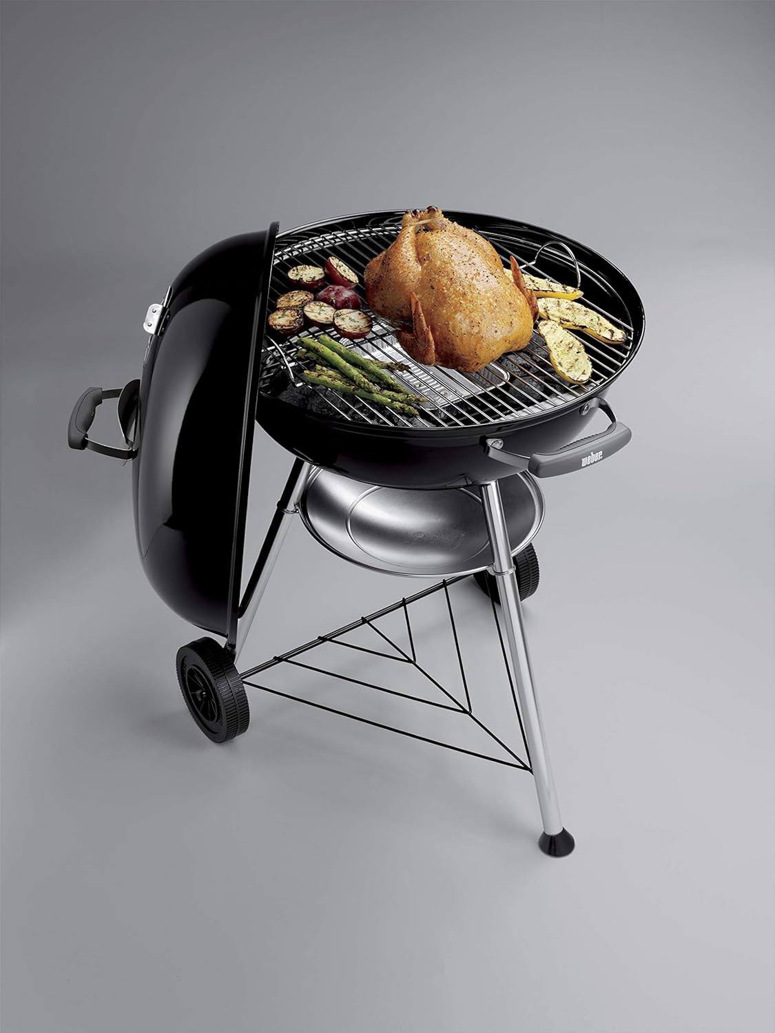 Weber Kettle Charcoal Grill Black 57cm|Premium Charcoal Grill |CHA_KET 1321004