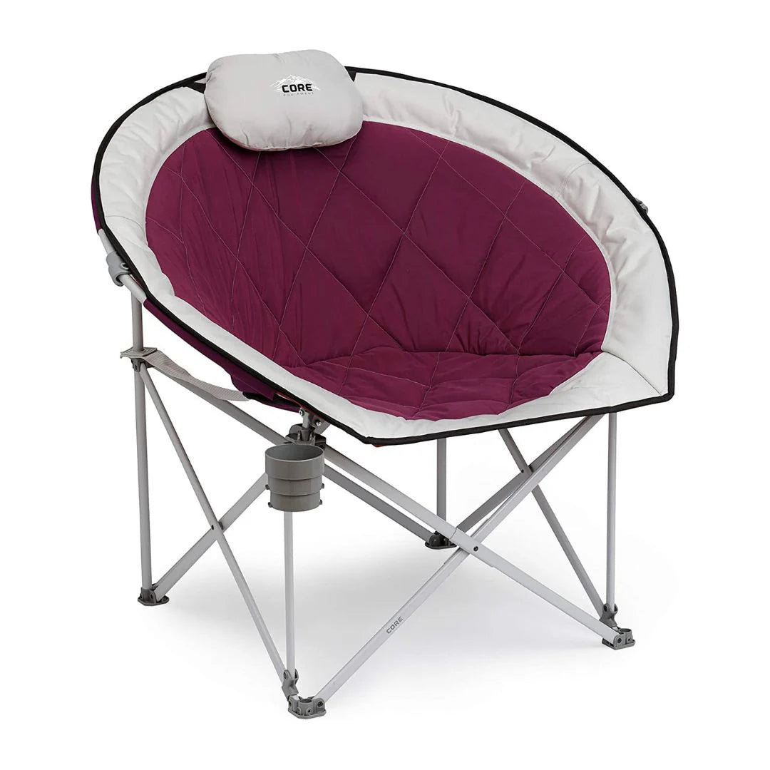 Core Oversized Padded Round Chair – Camping Chair