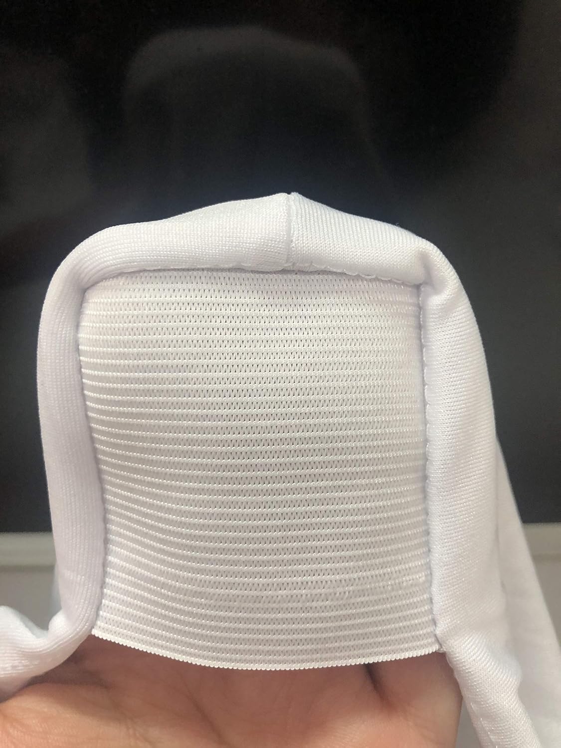 HAORUI 4pcs Stretch Chair Cover Washable Spandex Silpcover Full Covered Protect Seat for Dinning Hotel Wedding Event (A Pack of 4,White)-GCC Home Center