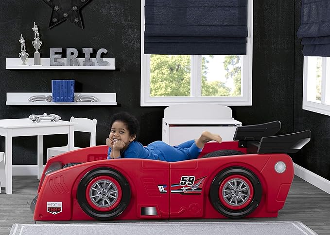 Grand Prix Race Car Toddler & Twin Bed-GCC Home Center