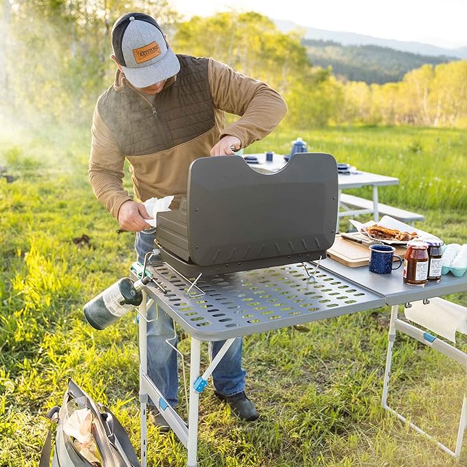 Core 4 Foot Tailgating Table – Adjustable Height, Camping Table