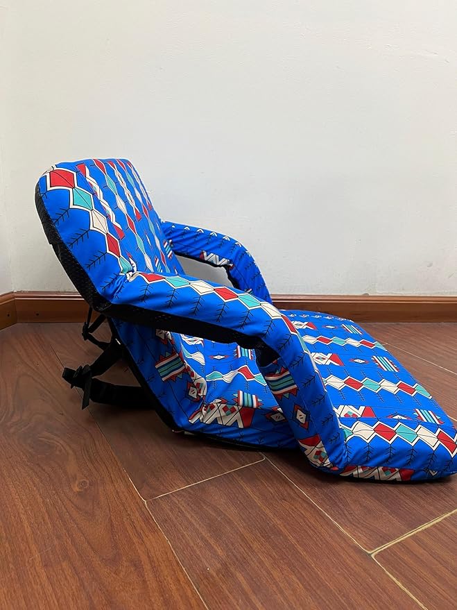 Floor Chair with Armrest (5-Position) For Camping And Outdoor