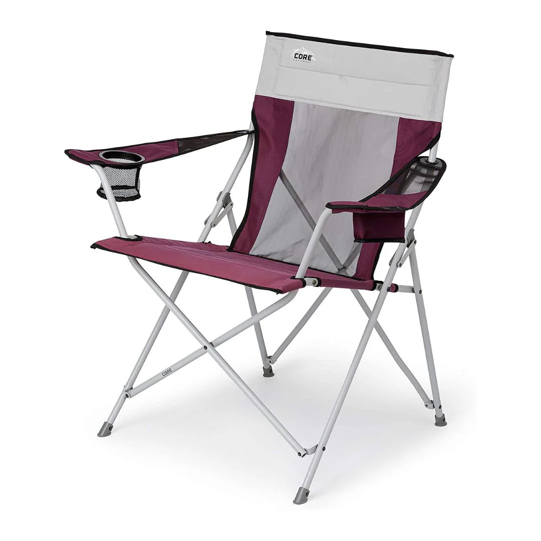 Core Quad Mesh Chair – Breathable Comfort for Outdoor And Camping