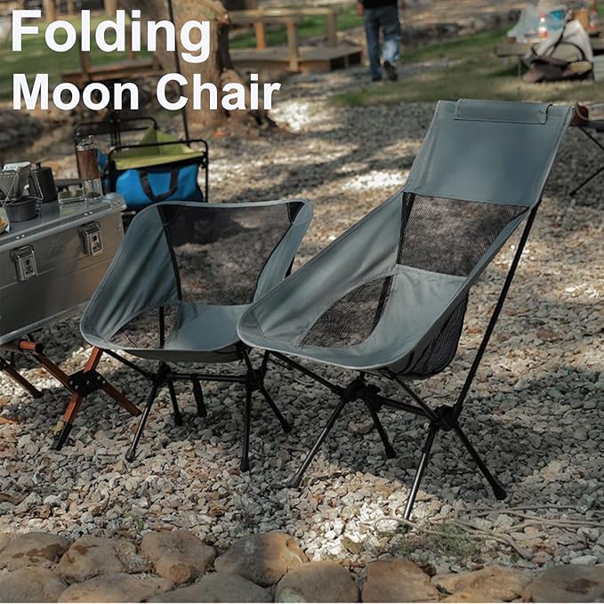 Camping Chair, Ultralight Folding Beach Chair, Heavy Duty Foldable Camping Chair with Carry Bag for Picnic-GCC Home Center
