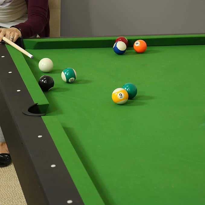 Billiard Table 8ft Wooden Design - Green-GCC Home Center