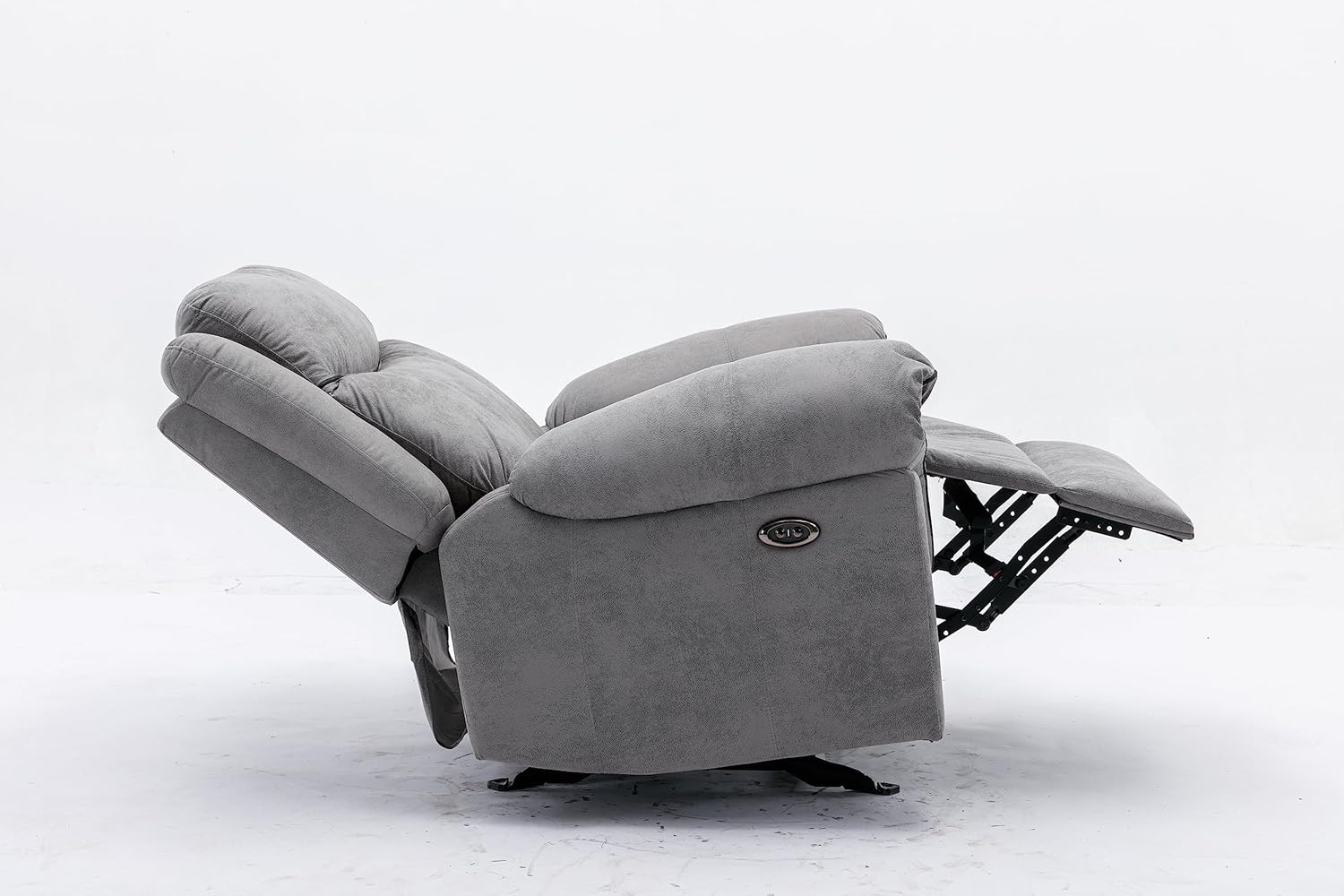 RECLINER & ROCKING SOFA ELECTRIC Faux Leather Recliner Good Comfort Open & Close Single Recliner Sofa-MAF-2319-GCC Home Center