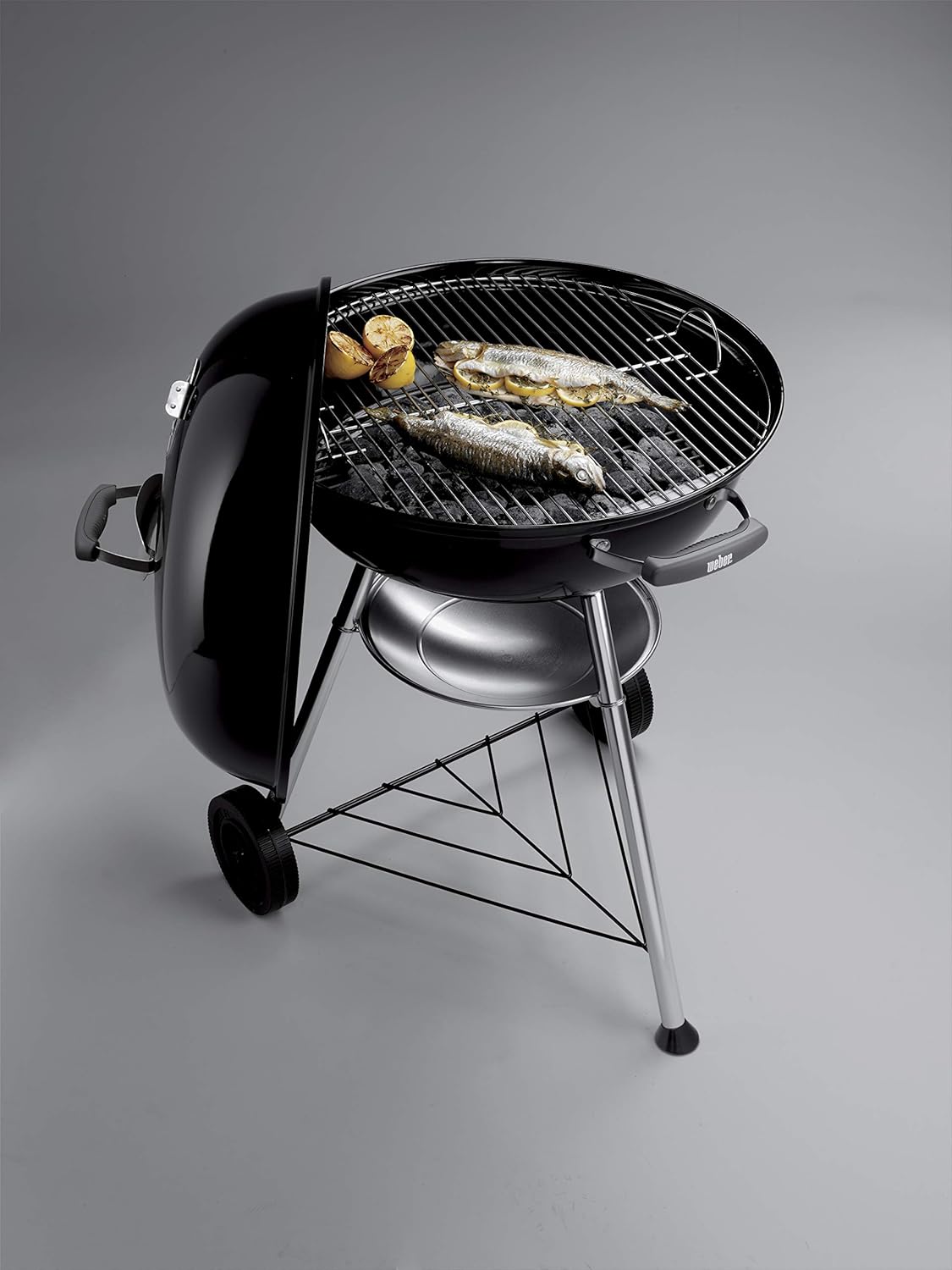 Weber Kettle Charcoal Grill Black 57cm|Premium Charcoal Grill |CHA_KET 1321004