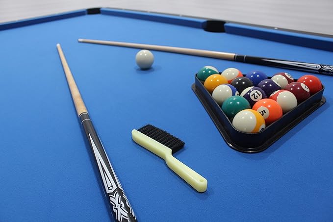 Billiard Table 9ft Wooden Design - Blue-GCC Home Center