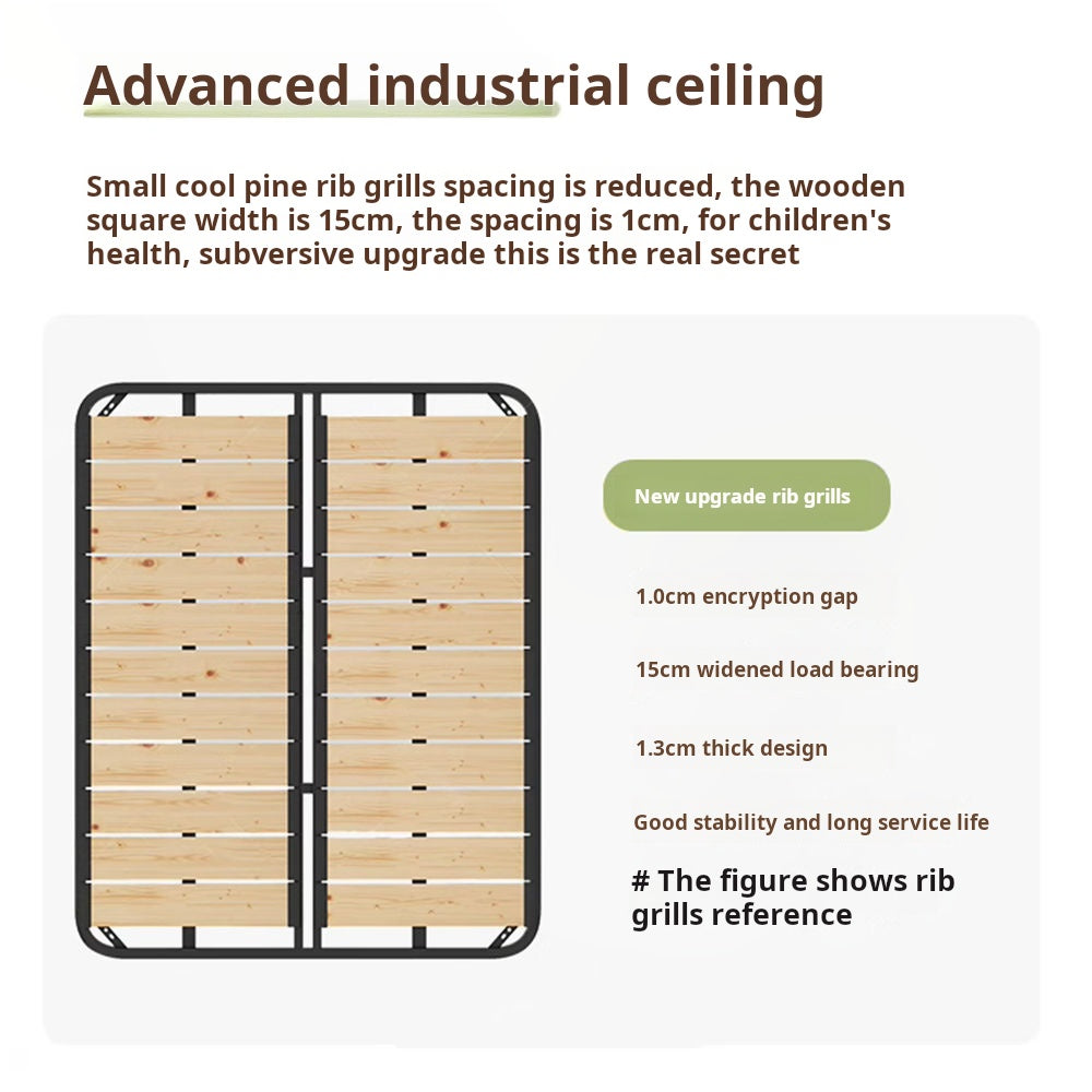 COOLBABY ZLJ1124 Children's Bed Girls Princess Bed Cartoon Rainbow Bed-GCC Home Center