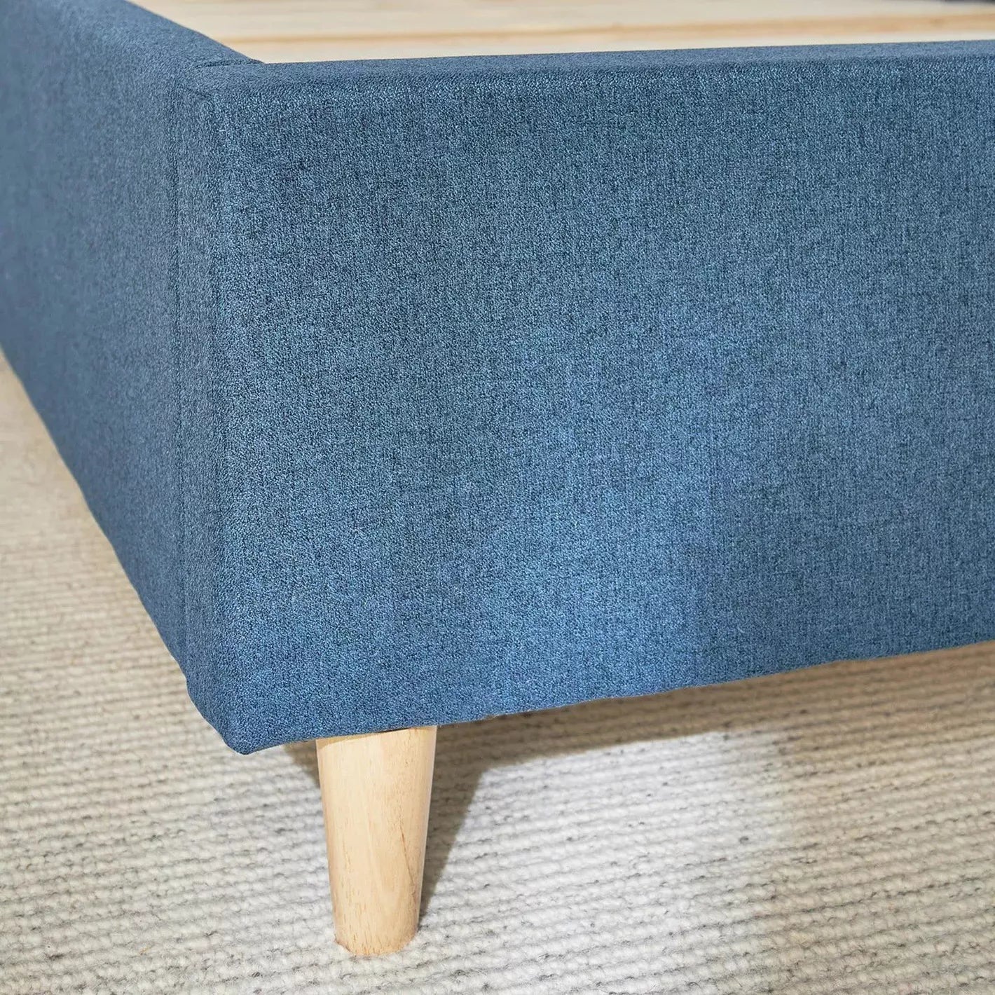 Single Bed 120x200 cm - Blue-GCC Home Center