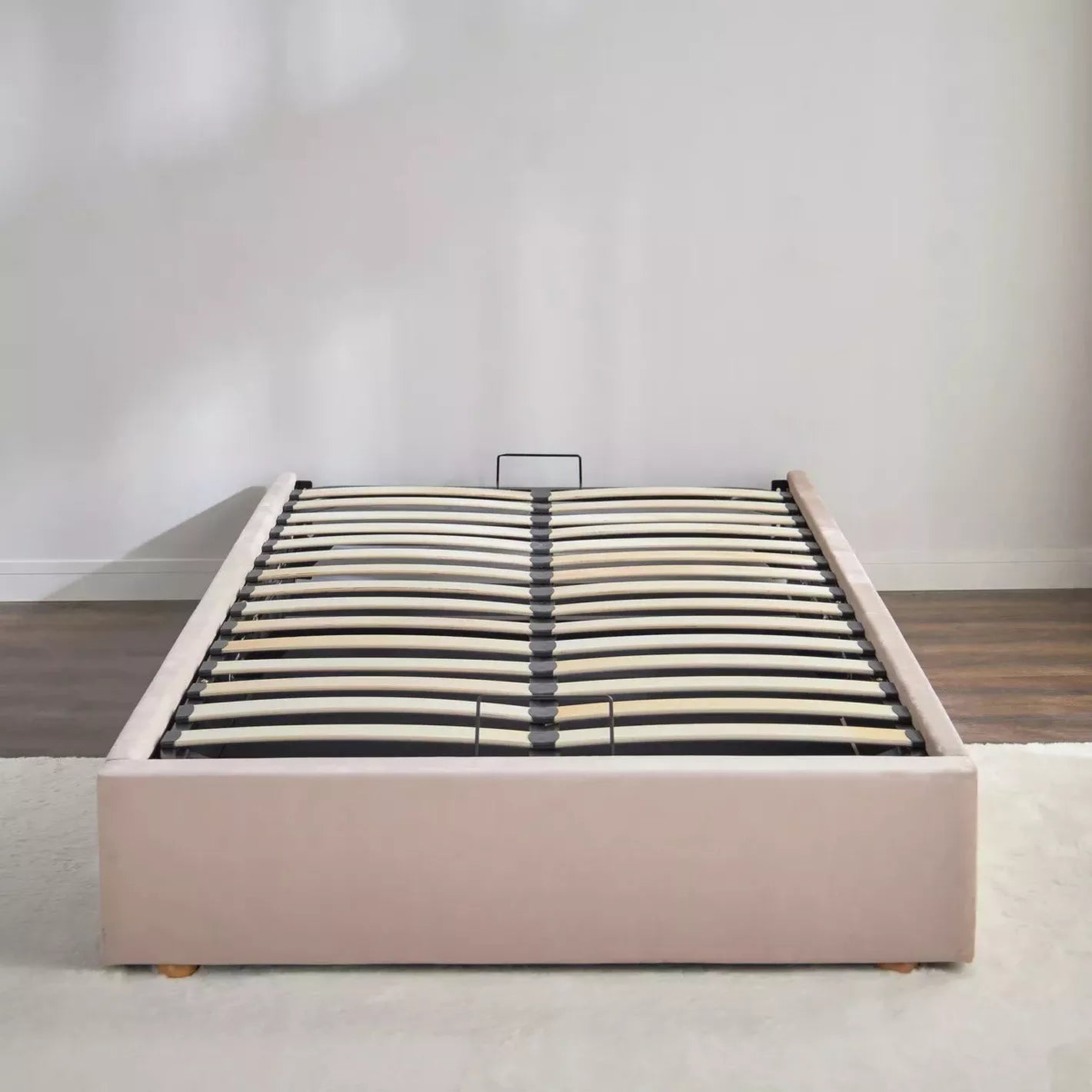 Crafted With High-Quality Materials Full Headboard Single Bed 120x200 cm - Peach-GCC Home Center